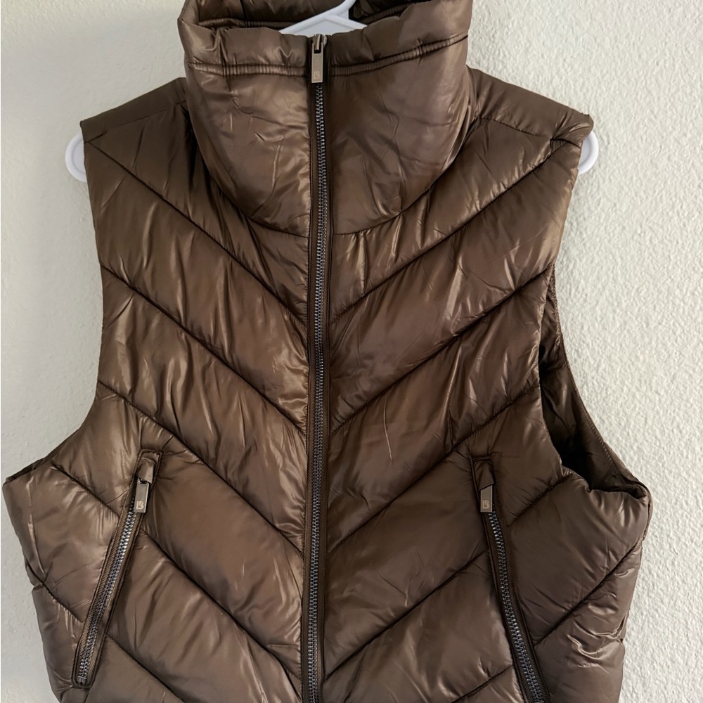 BuffBunny Brown Quilted Vest